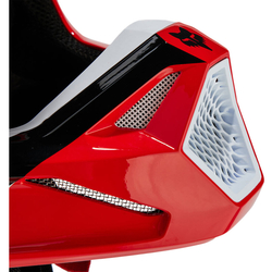 Mx Helma Fox V1 Nitro Helmet Fluorescent Red 2024