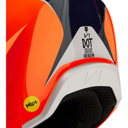 Mx Helma FOX V1 NITRO Helmet Flo Orange 2024