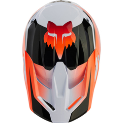 Mx Helma FOX V1 Streak Helmet White 2024
