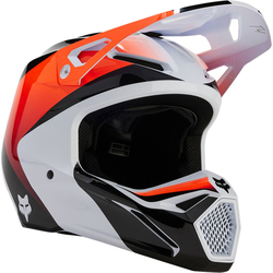 Mx Helma FOX V1 Streak Helmet White 2024