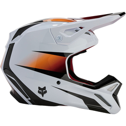 Mx Helma Fox V1 Flora Helmet White / Black 2024 