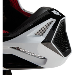 Mx Helma Fox V1 Flora Helmet White / Black 2024 