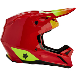 Mx Helma FOX V1 Ballast Helmet Flo Red 2024