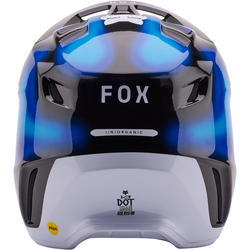 Mx Helma Fox V3 Volatile Helmet Black / Blue