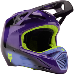 Mx Helma Fox V1 Interfere Helmet  Black / Blue