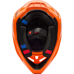 Mx Helma FOX V3 RS Fracture Helmet Fluorescent Orange 2026