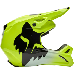 Mx Helma FOX V1 Shield Helmet Fluorescent Yellow 2026