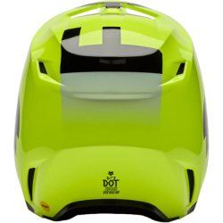 Mx Helma FOX V1 Shield Helmet Fluorescent Yellow 2026