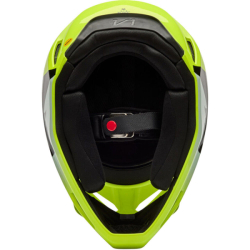 Mx Helma FOX V1 Shield Helmet Fluorescent Yellow 2026