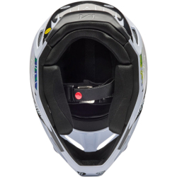 Mx Helma FOX V1 Image Cosmo Helmet White Black 26