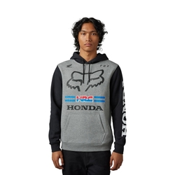 Pánská mikina Fox Fox X Honda Po Fleece Heather Graphite