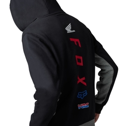 Pánská mikina Fox Fox X Honda Zip Fleece Black
