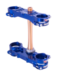 Kompletní brýle XTRIG ROCS TECH Triple Clamps Yamaha YZ250F 24-25 YZ450F 23-25 Blue