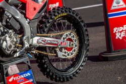 Rozeta Renthal UltraLite Chainwheels Silver Honda
