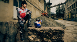 přilba SUPERTECH S-M7 limitovaná edice BEAST COAST, ALPINESTARS (šedá/černá/oranžová) 2026
