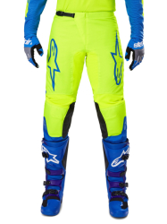 Mx Kalhoty Alpinestars Fluid Haul Pants Yellow Fluo Blue 25