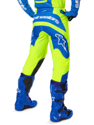 Mx Kalhoty Alpinestars Fluid Haul Pants Yellow Fluo Blue 25