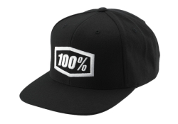 Pánská čepice 100% ICON SnapBack Hat Black