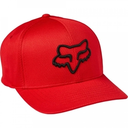 Pánská kšiltovka Fox Lithotype Flexfit 2.0 Hat Red