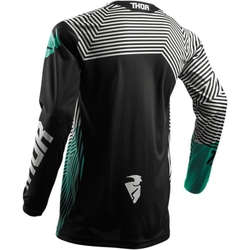 Dětský Mx Dres Pulse Geotec Black / Teal