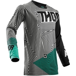 Dětský Mx Dres Pulse Geotec Black / Teal