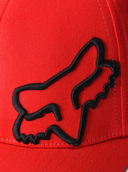 Pánská čepice FOX Crest FlexFit Hat Cranberry