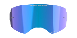 Náhradní zrcadlové sklo Alpinestars Supertech Blue Mirror Replacement Lens