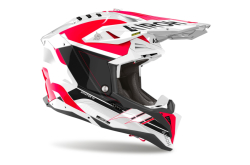 Mx Helma Airoh Aviator 3 Saber Red Gloss 25
