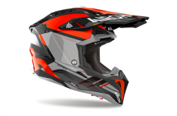 Mx Helma Airoh Aviator 3 Saber Orange Gloss 25
