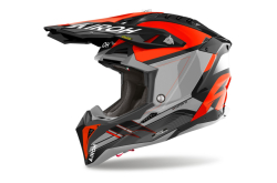 Mx Helma Airoh Aviator 3 Saber Orange Gloss 25