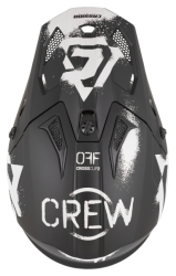 Mx helma CASSIDA Cross Cup 2 Crew 2026 černá matná/bílá