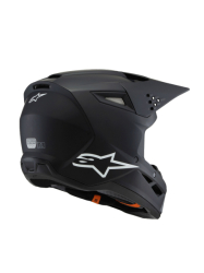 Dětská Mx Helma Alpinestars SM3 Youth Solid Helmet Black Matte