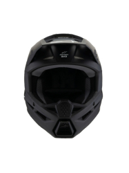 Dětská Mx Helma Alpinestars SM3 Youth Solid Helmet Black Matte