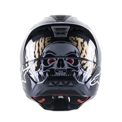 Mx Helma Alpinestars SM5 Solar Flare Black / Gray / Gold Glossy