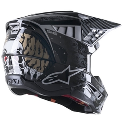 Mx Helma Alpinestars SM5 Solar Flare Black / Gray / Gold Glossy