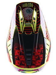 Mx Helma Alpinestars SM5 Solar Flare Black / Red Fluo / Yellow Fluo Glossy