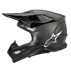 Mx Helma Alpinestars Supertech M10 Fame Helmet ECE Black Carbon Matte Gloss 2026