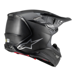 Mx Helma Alpinestars Supertech M10 Fame Helmet ECE Black Carbon Matte Gloss 2026