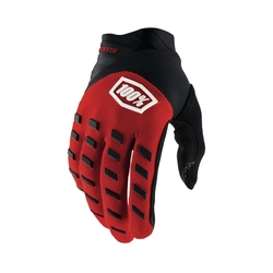 Mx Rukavice 100% AIRMATIC, červená/černá