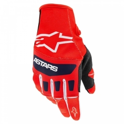 Mx Rukavice Alpinestars Techstar Gloves Red / Black