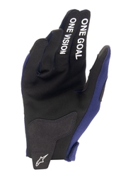 Mx Rukavice Alpinestars Radar Gloves Night Navy / White