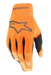 Mx Rukavice Alpinestars Radar Gloves Hot Orange / Black Barva
