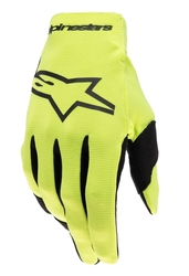Mx Rukavice Alpinestars Radar Gloves Yellow Fluo / Black