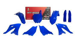 Sada plastů RTECH Full Plastic Kit Yamaha YZ125 22-25 YZ250 22-25 Blue
