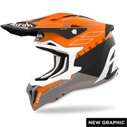 Mx Helma Airoh Strycker Skin Orange Matt 2023