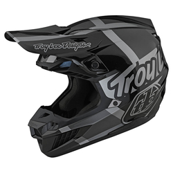 MX helma TroyLeeDesigns SE5 Composite Helmet Quattro Gray