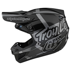 MX helma TroyLeeDesigns SE5 Composite Helmet Quattro Gray