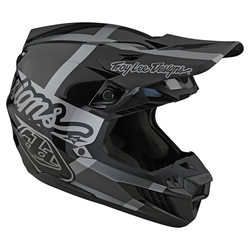 MX helma TroyLeeDesigns SE5 Composite Helmet Quattro Gray