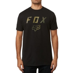 Pánské tričko Fox Legacy Moth Tee Camo Black