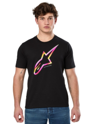 Pánské tričko Alpinestars Omnium Csf Tee Short Sleeve Black